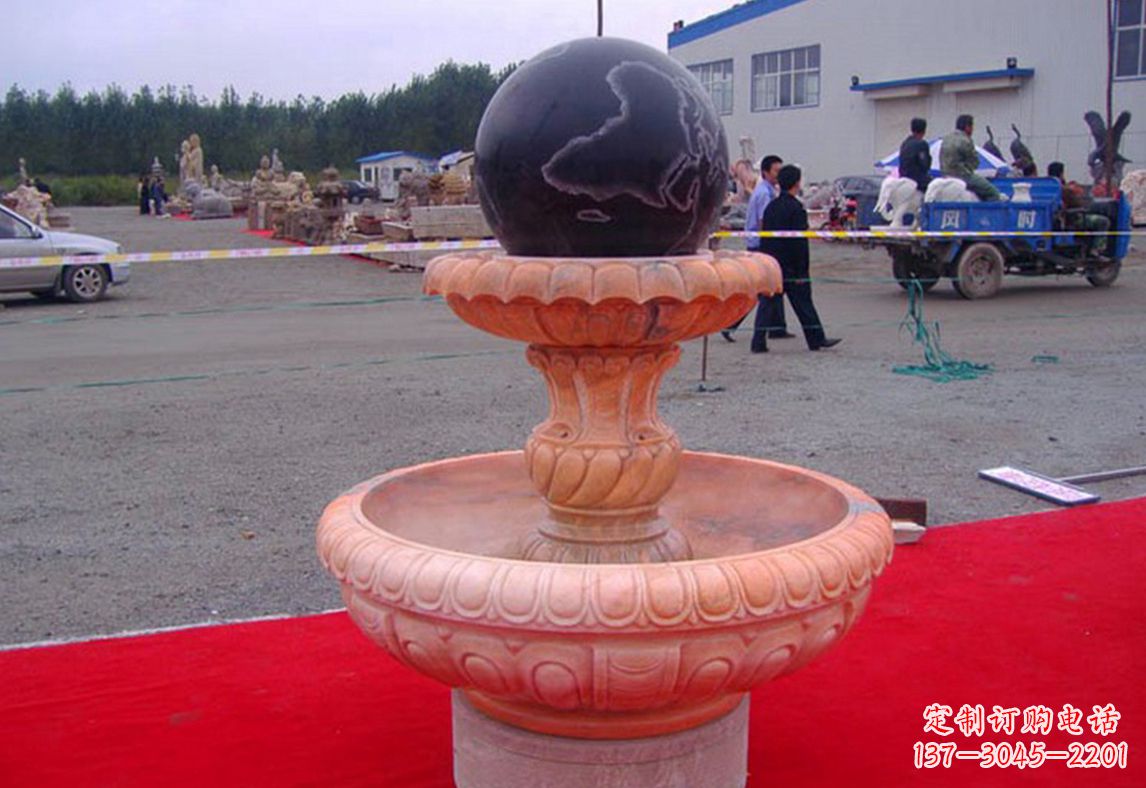 泰州德化精美风水球雕塑