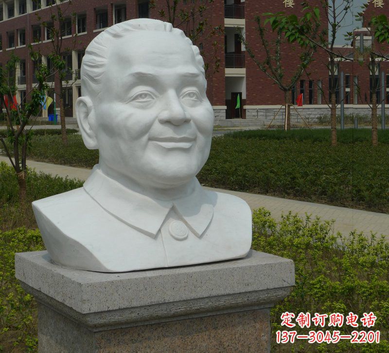 泰州精美邓小平胸像石雕