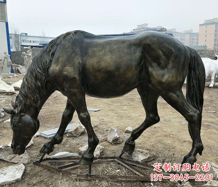 泰州活力玻璃钢仿铜动物雕塑