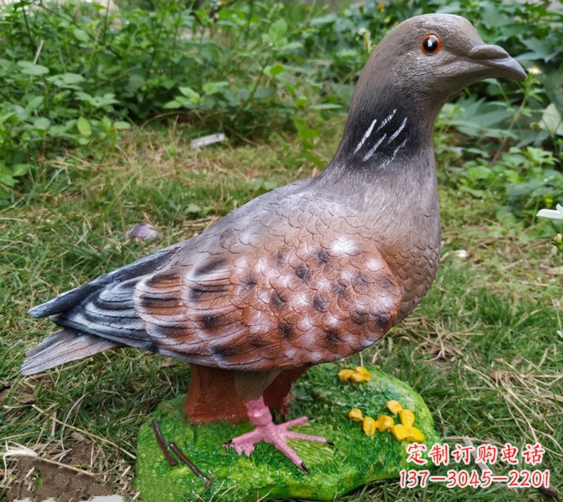 泰州普世和平鸽雕塑