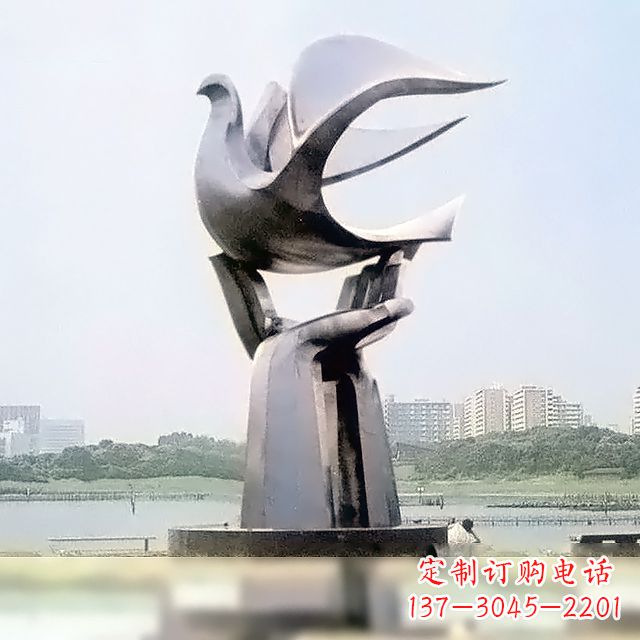 泰州精美鸽子雕塑