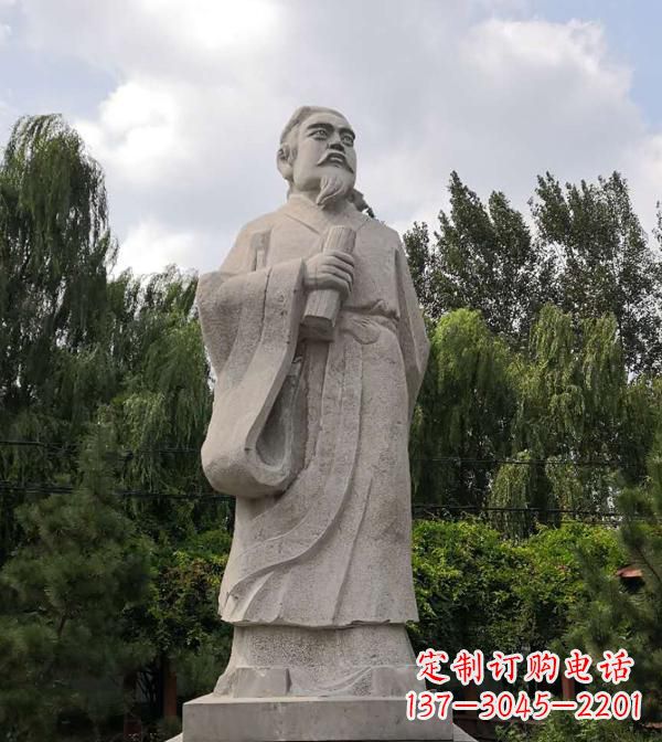 泰州中国古代历史名人雕塑
