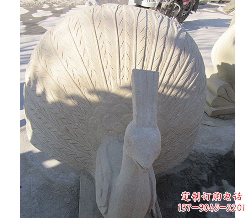 泰州优雅高贵的孔雀石雕