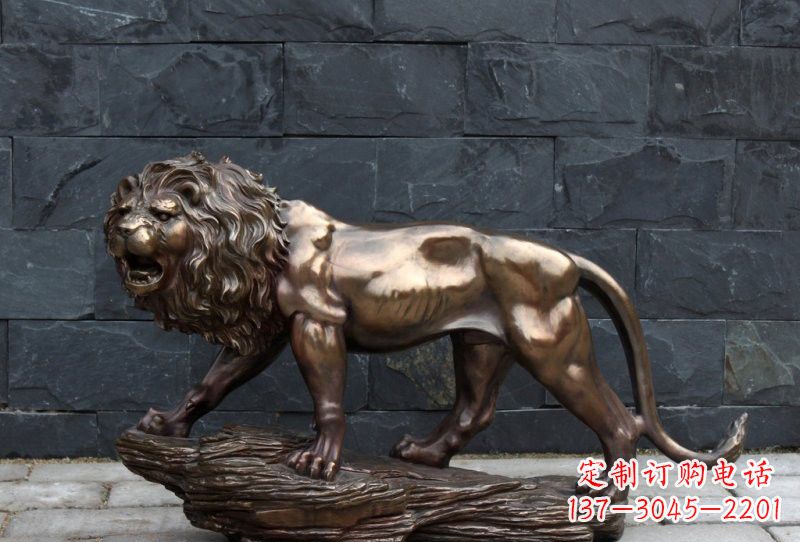 泰州动物铜雕狮子