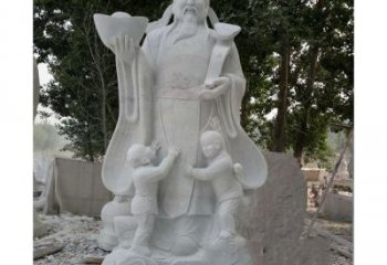 泰州大理石财神雕塑——守护家庭繁荣