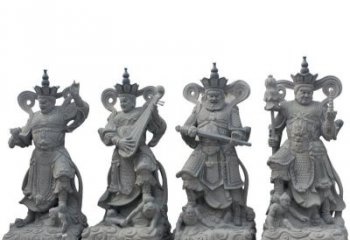 泰州四大天王大理石雕塑