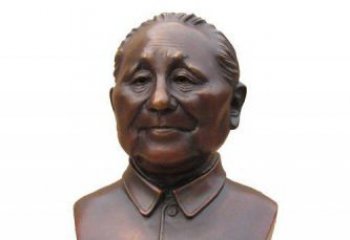 泰州伟人铜雕邓小平胸像