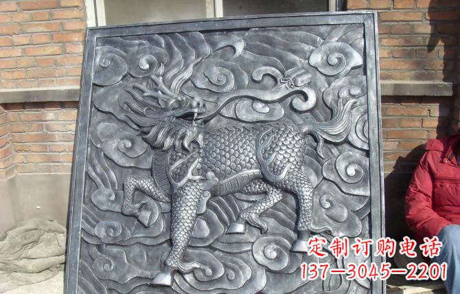 泰州雕塑·锻铜古典麒麟