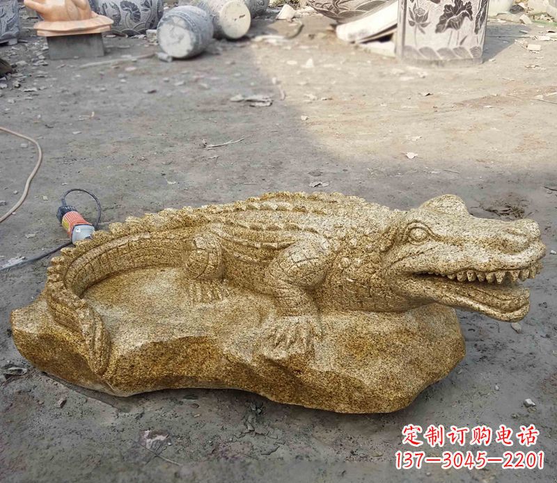 泰州精致石刻动物雕塑
