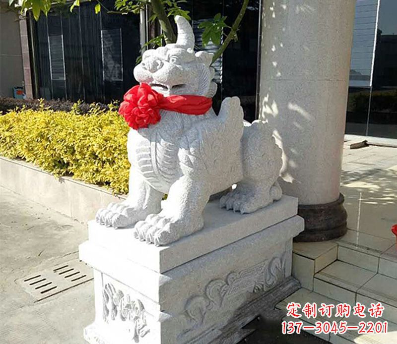 泰州优雅的独角兽雕塑