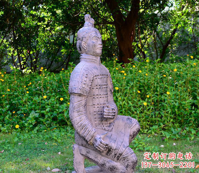 泰州传统文化经典--仿古兵马俑雕塑