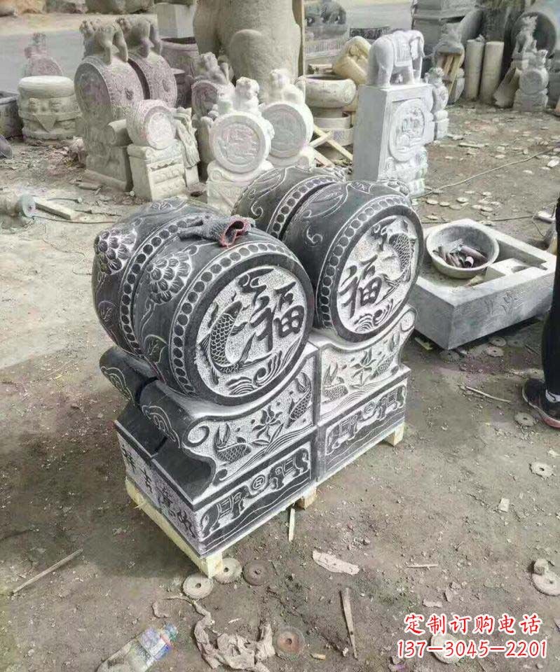 泰州风格独特的福字雕塑