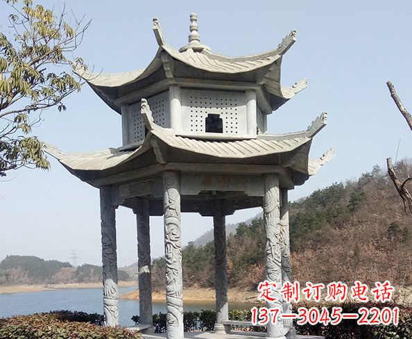 泰州古典凉亭石雕