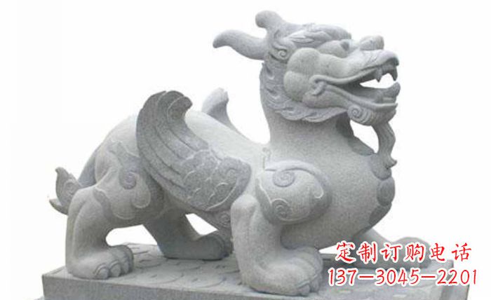 泰州古老貔貅雕塑,带您重拾传统神兽石雕之美
