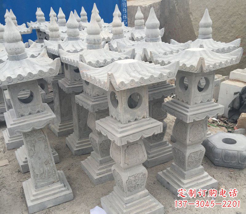 泰州仿古石灯园林景观石雕