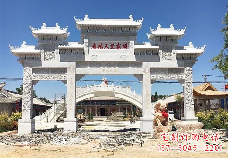泰州仿古石牌坊
