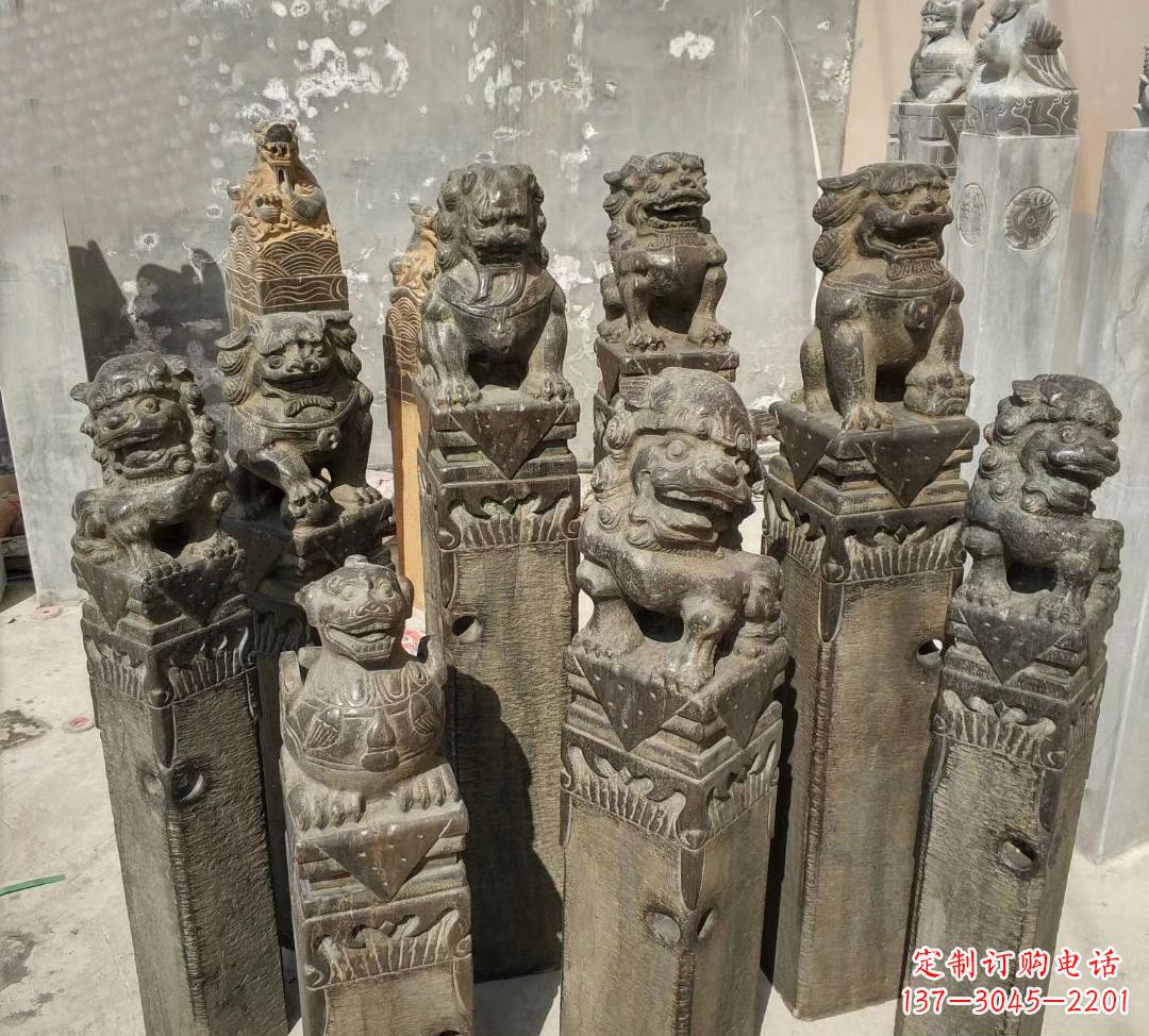 泰州仿古马雕塑，高端定制艺术石雕