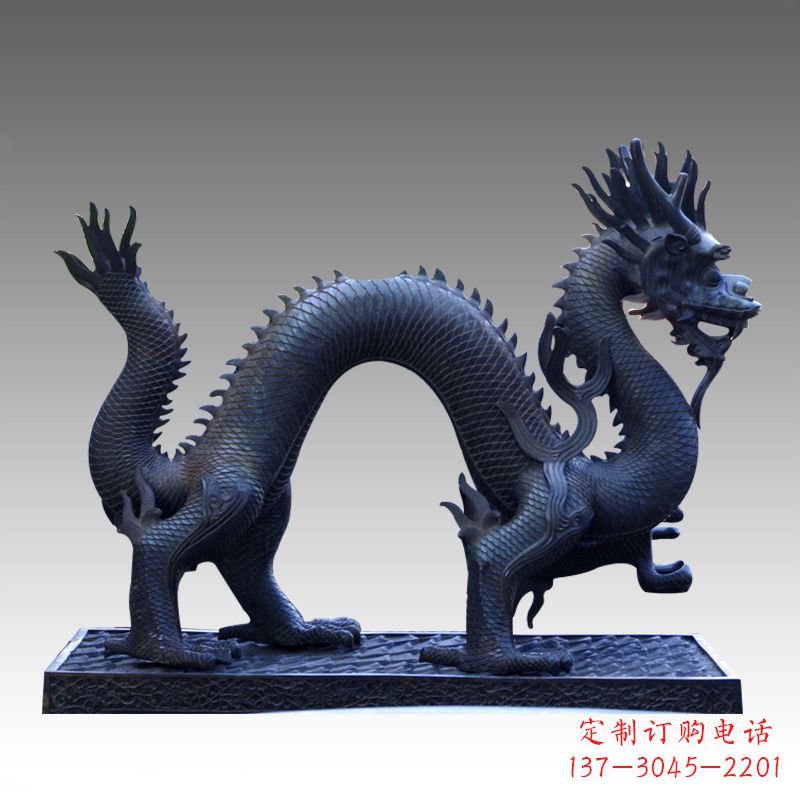 泰州古典风格神龙铜雕
