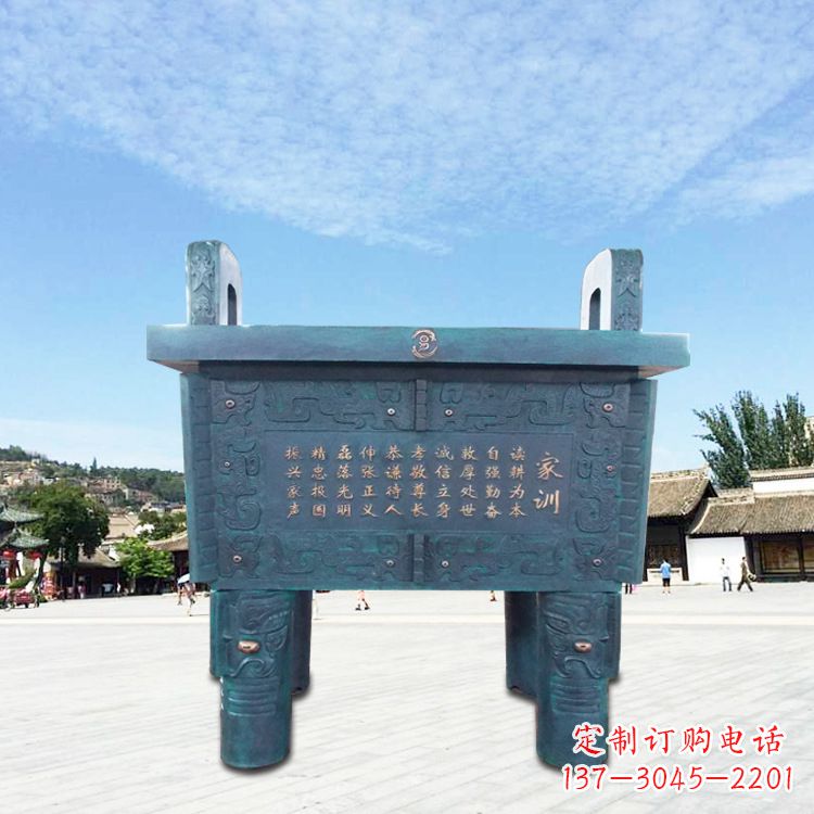 泰州古典香炉雕塑