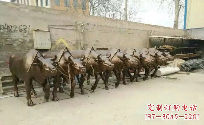 泰州仿铜玻璃钢动物雕塑