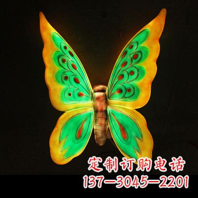 泰州闪耀蝴蝶，精致灯光雕塑