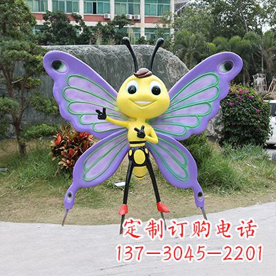 泰州仿真蝴蝶雕塑，精致多彩、灵动优雅