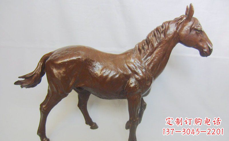 泰州仿真马铸铜动物雕塑