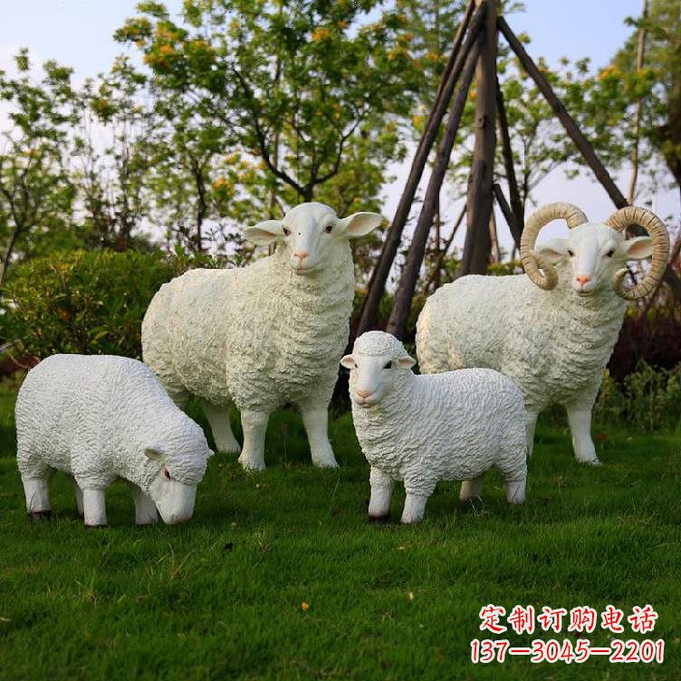 泰州精美玻璃钢动物雕塑
