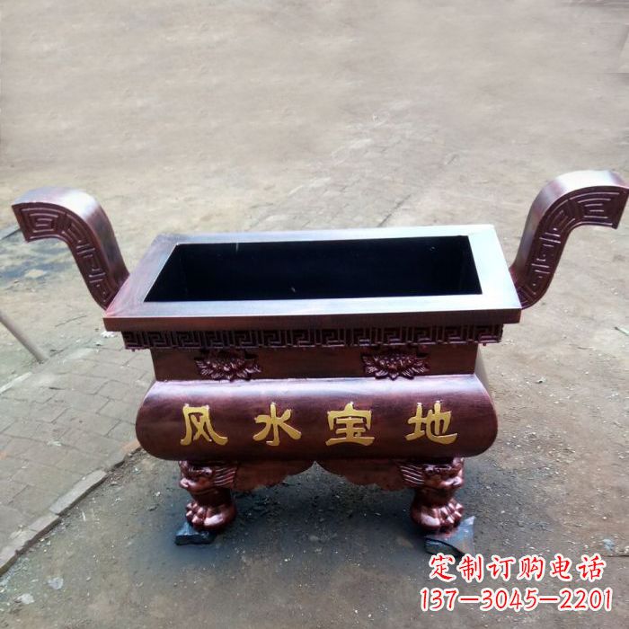 泰州精美香炉铜雕