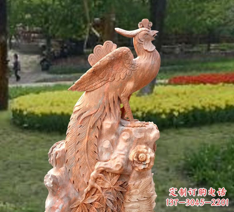泰州凤凰神鸟公园景观雕塑雕塑摆件
