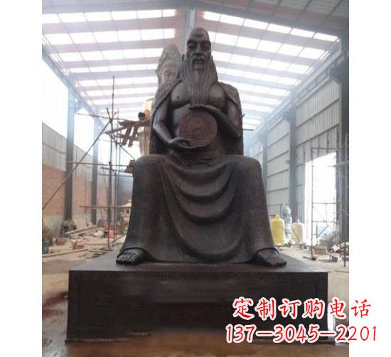 泰州伏羲铜雕