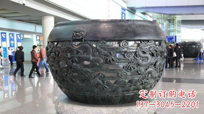 泰州建筑与自然的和谐景观水缸雕塑