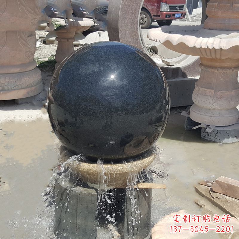 泰州福建风水石球雕塑