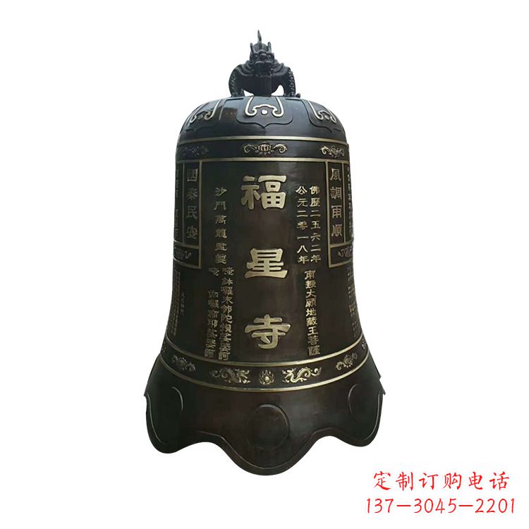泰州福星铜雕钟让传统之美成为当代生活