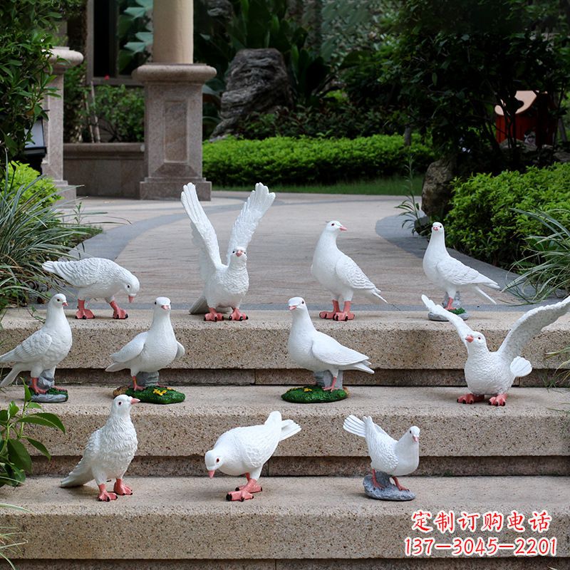 泰州艺术之美·鸽子雕塑