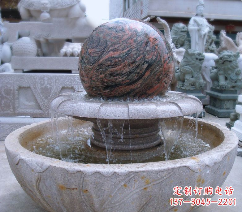 泰州个性的喷泉石雕