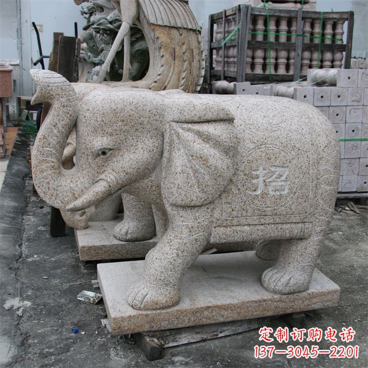 泰州唯美大象雕塑