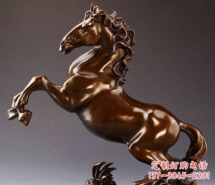 泰州青铜马头雕塑