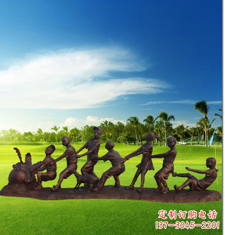 泰州中领雕塑-精美仿铜萝卜雕塑