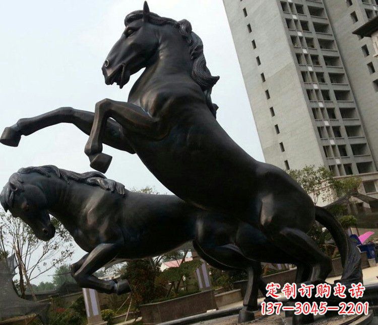 泰州高雅实木动物雕塑