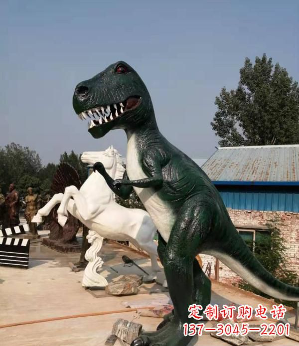 泰州玻璃钢仿真恐龙雕塑