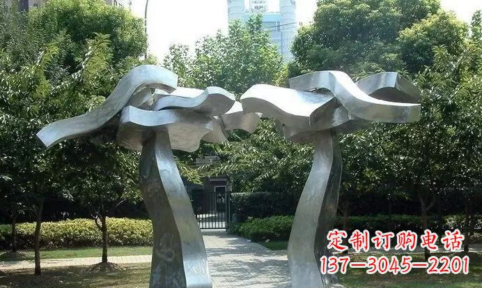泰州不锈钢拱门定制雕塑