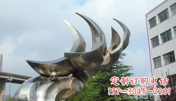 泰州中领雕塑出品不锈钢海鸥雕塑