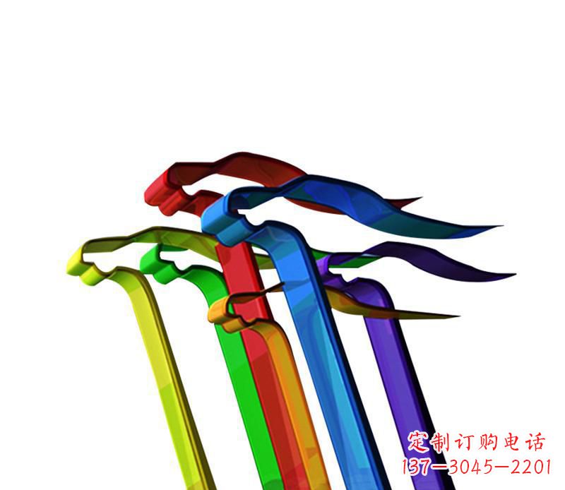 泰州欣赏性强的不锈钢飞翔飘带景观雕塑