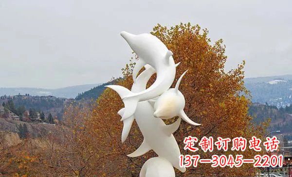 泰州山东中领雕塑海豚雕塑让自然之美悠然而生