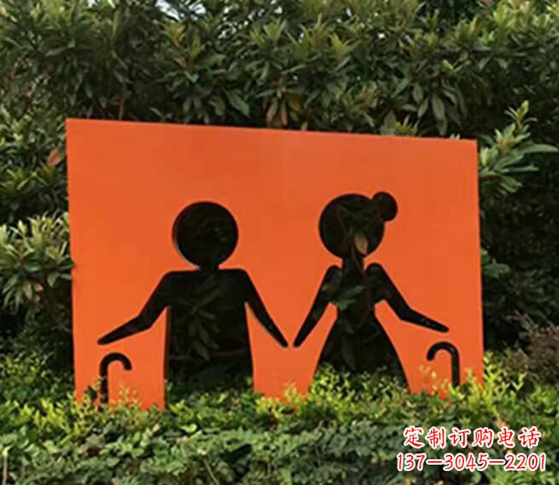 泰州儿童剪纸不锈钢雕塑