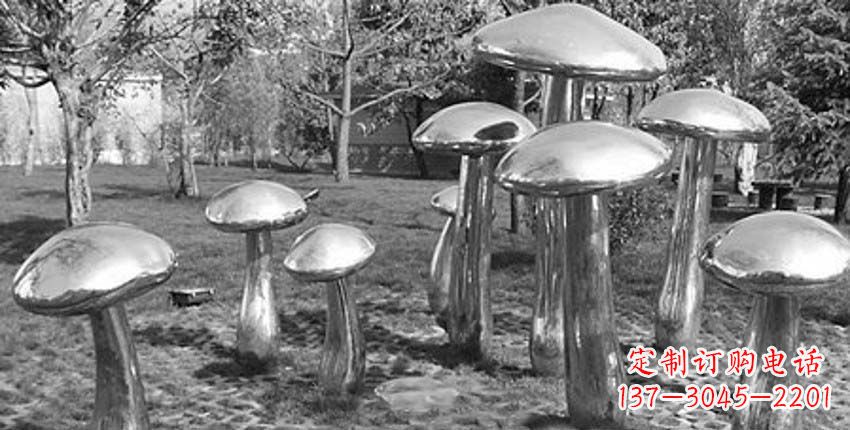 泰州萌芽之美,蘑菇景观雕塑