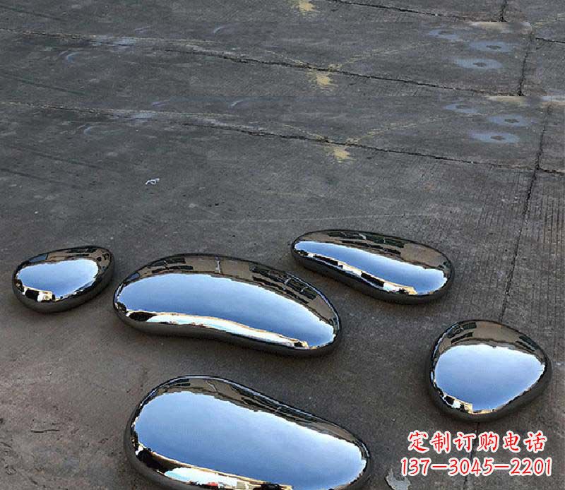 泰州不锈钢水滴景观雕塑美轮美奂,营造自然灵动