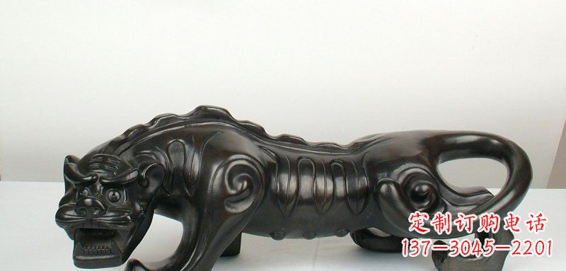 泰州象征精神力量的老虎雕塑