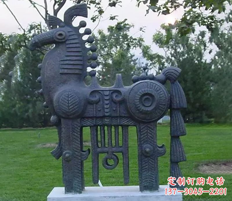 泰州高品质马铜雕塑